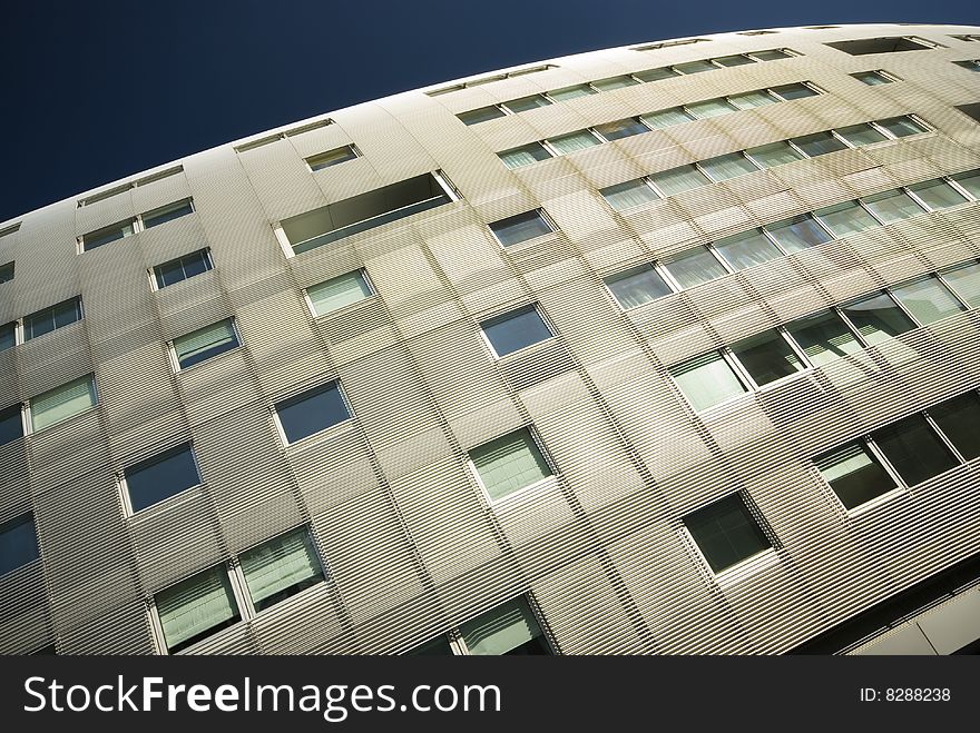 Modern abstract architecture in London. Modern abstract architecture in London.