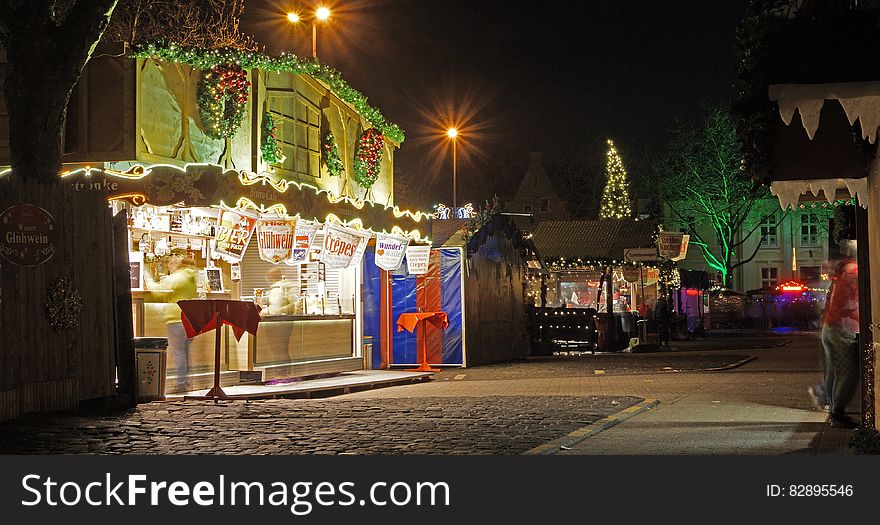 Christmas Market In Moers