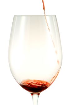 Pouring Wine Stock Photography