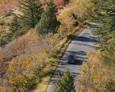 Fall Drive Royalty Free Stock Photo Fall Drive Royalty Free Stock Photo