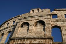 Amphitheater In Pula, Croatia 2 Stock Image Amphitheater In Pula, Croatia 2 Stock Image