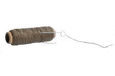 Thread And Needle Royalty Free Stock Photo Thread And Needle Royalty Free Stock Photo