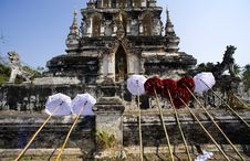 Thailand Wat Ku Kan Stock Photography
