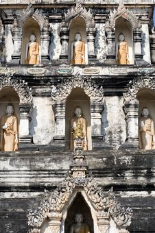 Thailand Wat Ku Kan Royalty Free Stock Photos