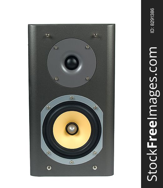 Woodne speakers with yellow bass. Woodne speakers with yellow bass