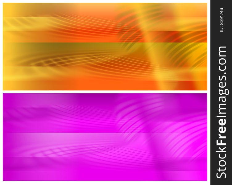Banners, headers or web backgrounds. Banners, headers or web backgrounds
