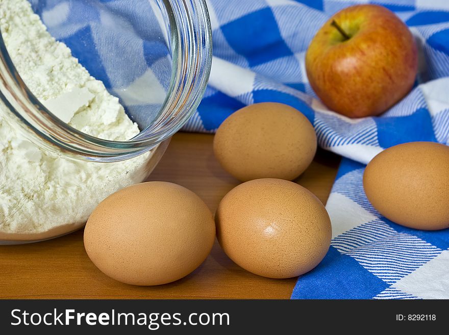 Ingredients For Preparation Baking