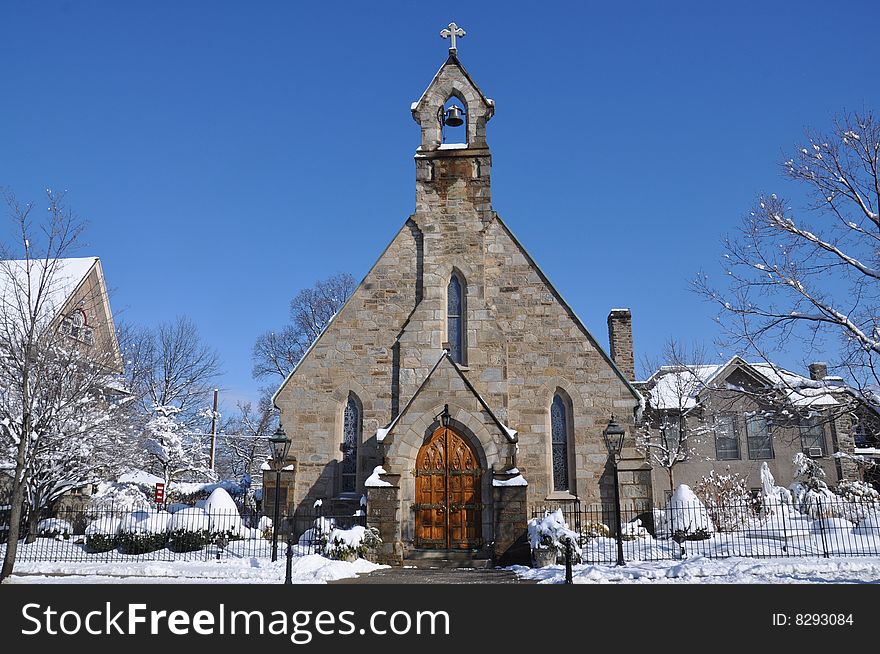A Beautiful local church in Historical Woodbury, New Jersey. A Beautiful local church in Historical Woodbury, New Jersey