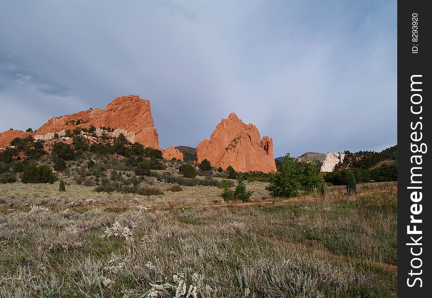 Garden Of The Gods--Panorama