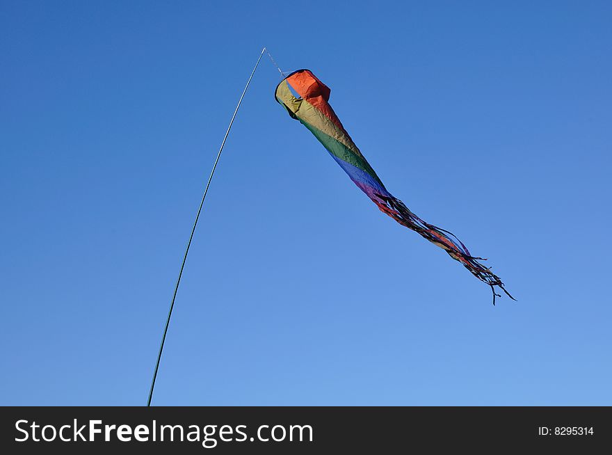 A colored vane is workingã€‚