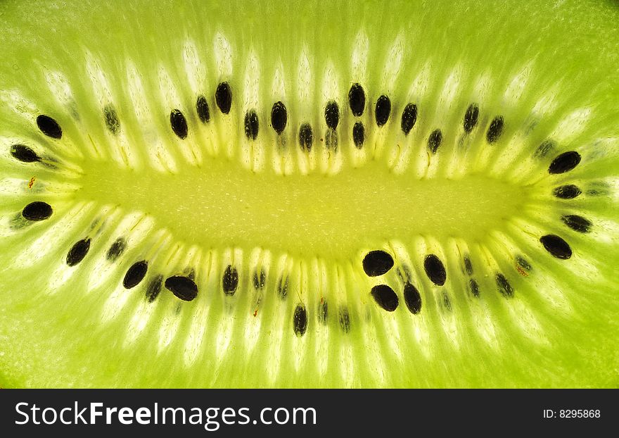 Close up of kiwi fruit