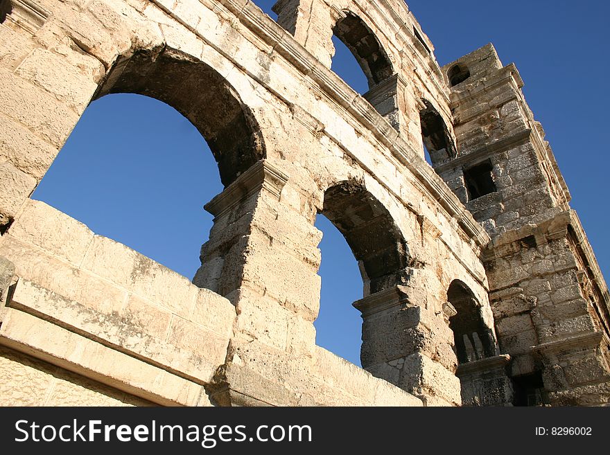 One of the six largest preserved Roman amphitheater in the world.

. One of the six largest preserved Roman amphitheater in the world.