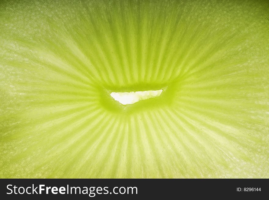 Close up of kiwi fruit