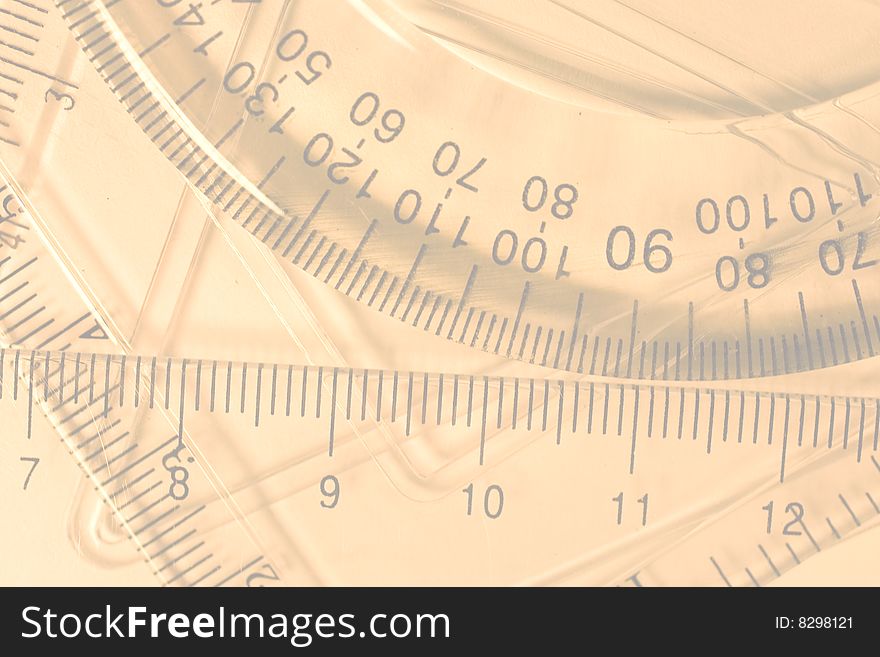 Transparent Rulers And Protractors