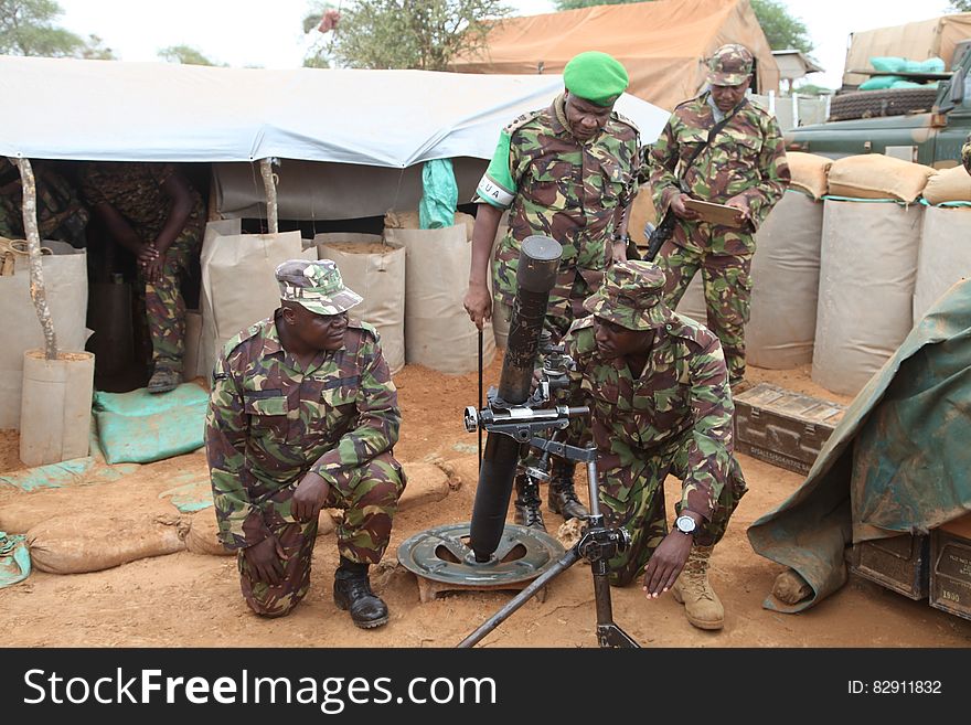 The African Union Mission in Somalia&#x27;s Sector Six Commander, Col. Paul Njema, as well as members from the Solidarity Group of Jubbaland, visit the town of Abdalla Birolle near Kismayo, Somalia, on December 13, 2016. The purpose of the visit was to visit AMISOM troops in the town, which was liberated in September of this year, as well as to build relationships with local community members and identify potential humanitarian projects in the area. AMISOM Photo. The African Union Mission in Somalia&#x27;s Sector Six Commander, Col. Paul Njema, as well as members from the Solidarity Group of Jubbaland, visit the town of Abdalla Birolle near Kismayo, Somalia, on December 13, 2016. The purpose of the visit was to visit AMISOM troops in the town, which was liberated in September of this year, as well as to build relationships with local community members and identify potential humanitarian projects in the area. AMISOM Photo