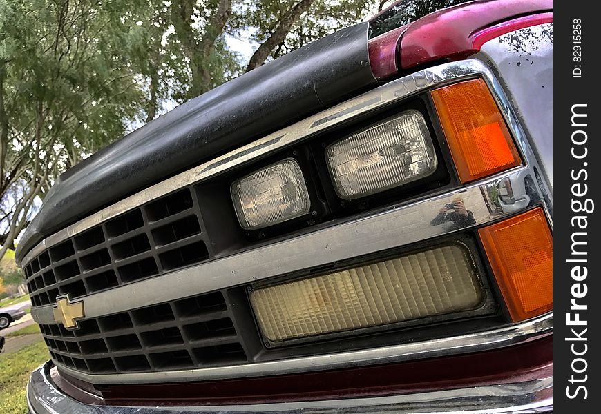 Old Classic Truck Chevy 1989