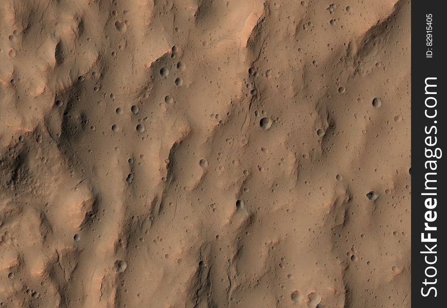 Abstract landscape on Mars