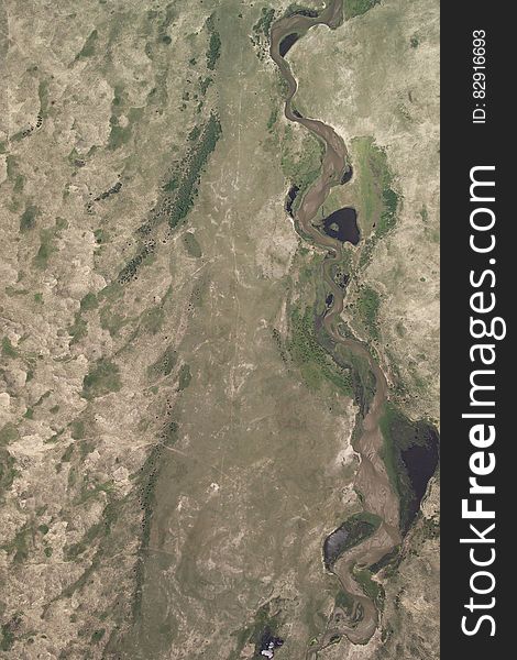 Aerial Photograph, Samuel R McKelvie National Forest