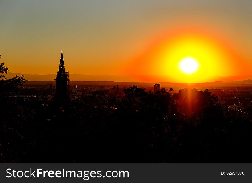 Sunrise on Village