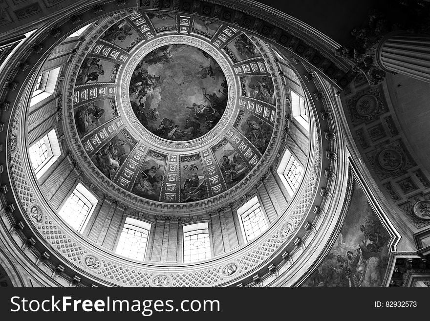 Low Angle Photography Of Dome Building