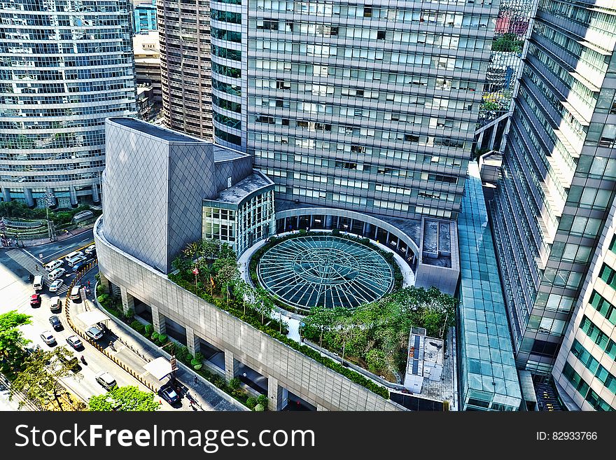 City Building on Birds Eye View Photography during Daytime