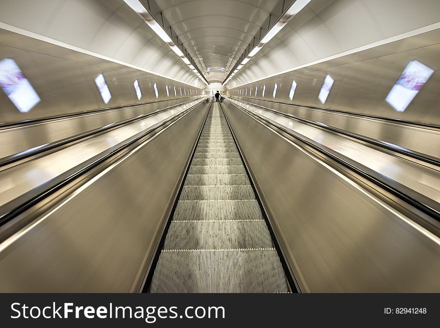 Grey Escalators