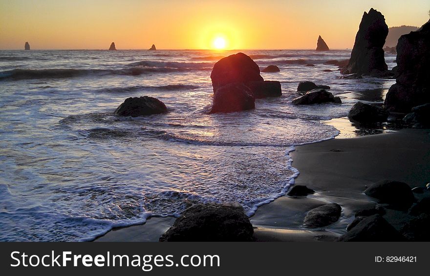 Ocean View during Sunset