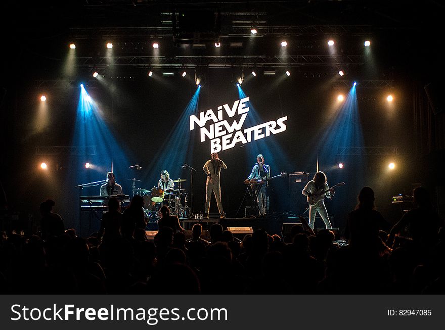 Naive New Beaters Band Inside Room