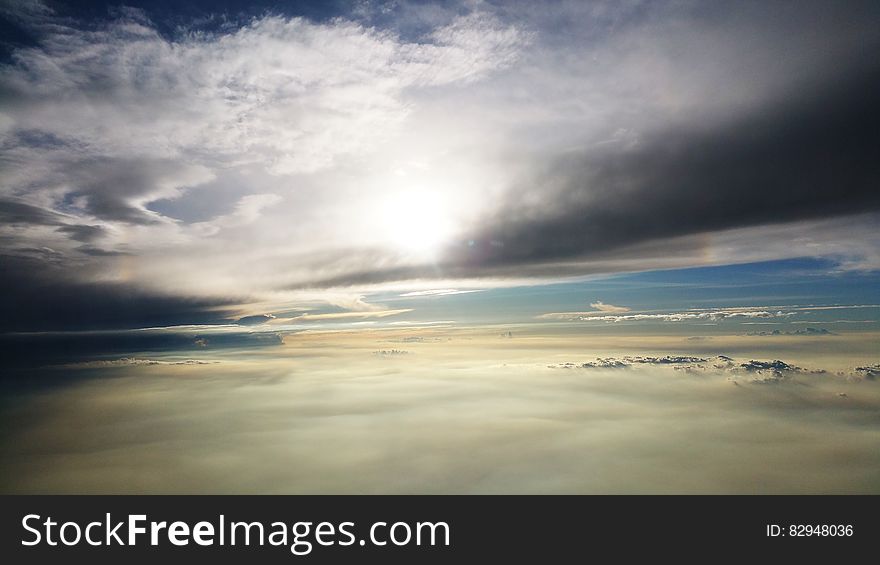 Sea Clouds Photography during Daytime