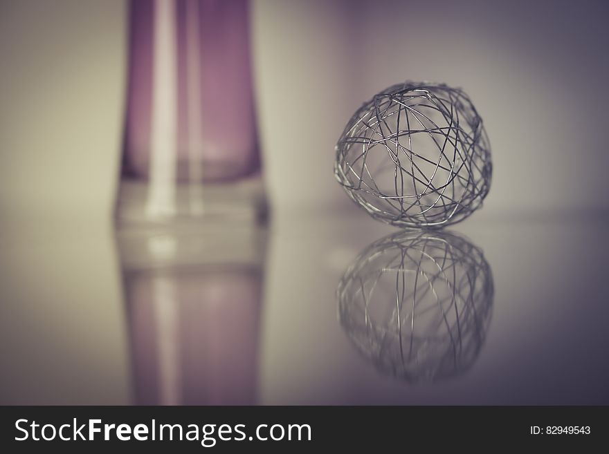 Grey Wire Ball