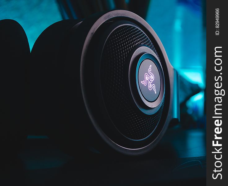 Close Up Of Speaker