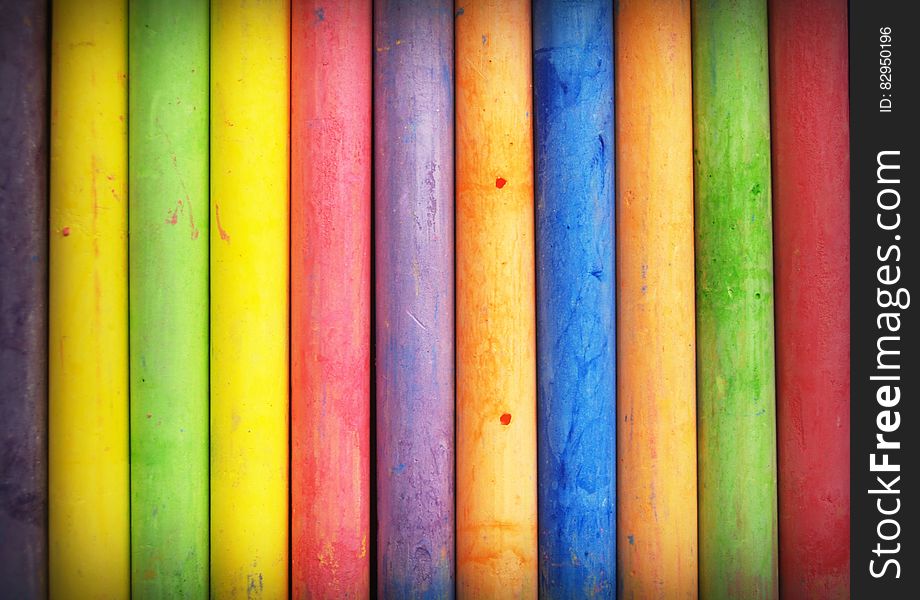 Closeup Photo of Multi Color Stick