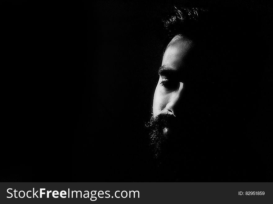 Man With Black Beard