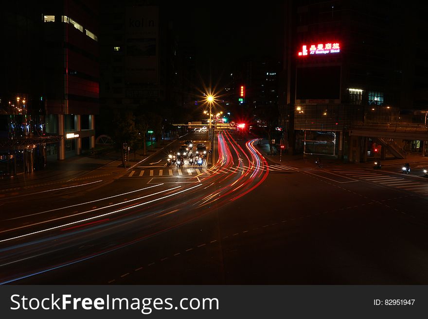 City Streets At Night