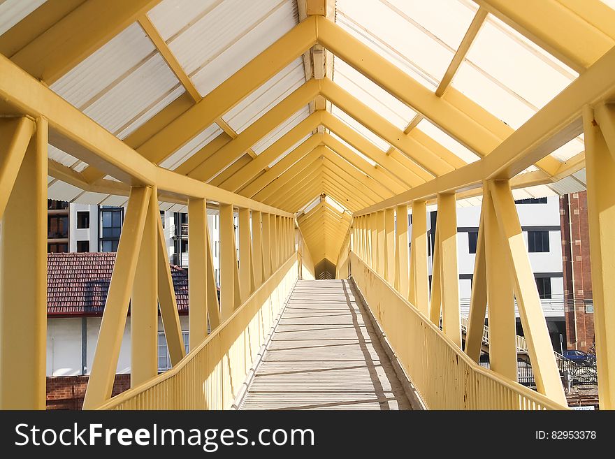 Wooden Covered Bridge