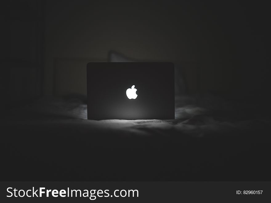 Illuminated Apple Notebook