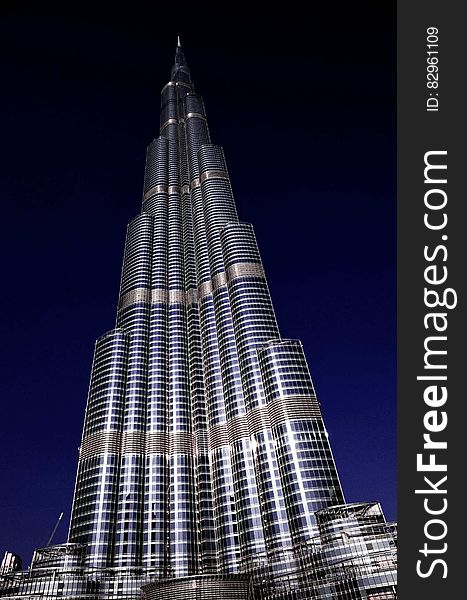 Burj Khalifa building in Dubai, United Arab Emirates.