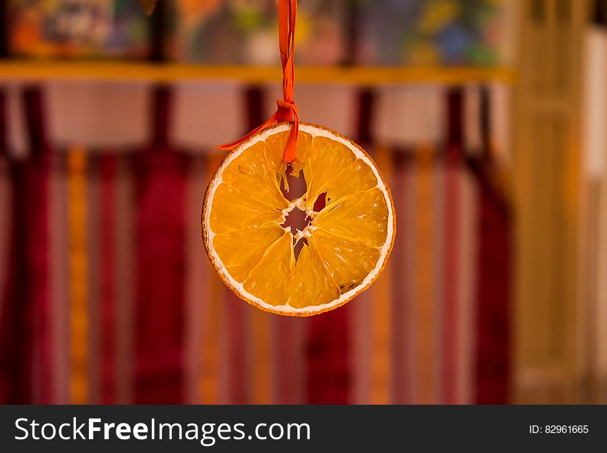 Orange Fruit Hanging