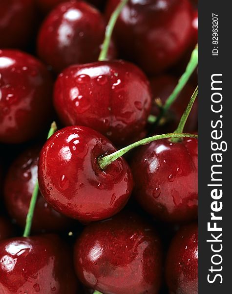 Close Up Photo of a Cherry Fruits