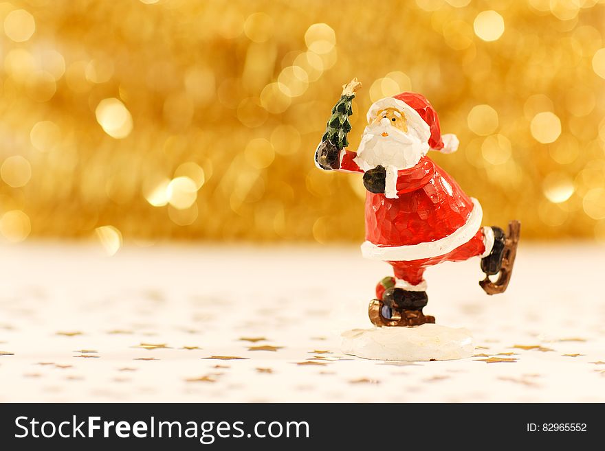 Santa Clause Figurine