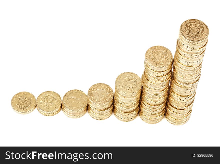 Gold Round Coins