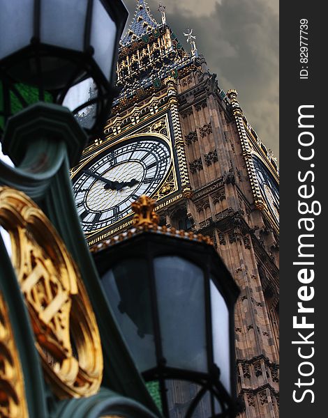 Big Ben clock tower, London, England