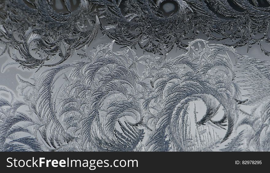 Close Up View Of Black And Gray Abstract Illustration