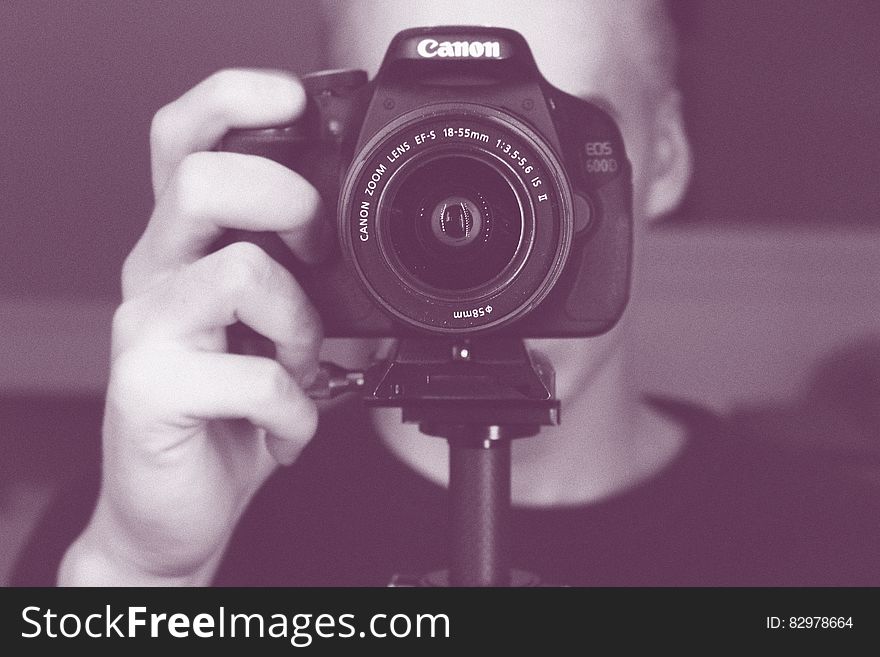 Canon Camera And Photographer