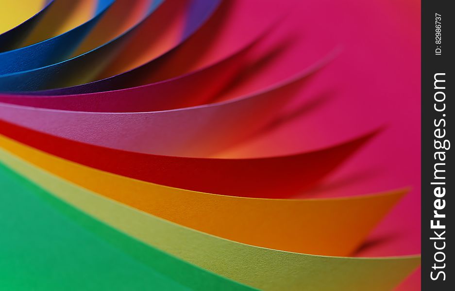 Close Up Photography of Different Type of Colors of Paper