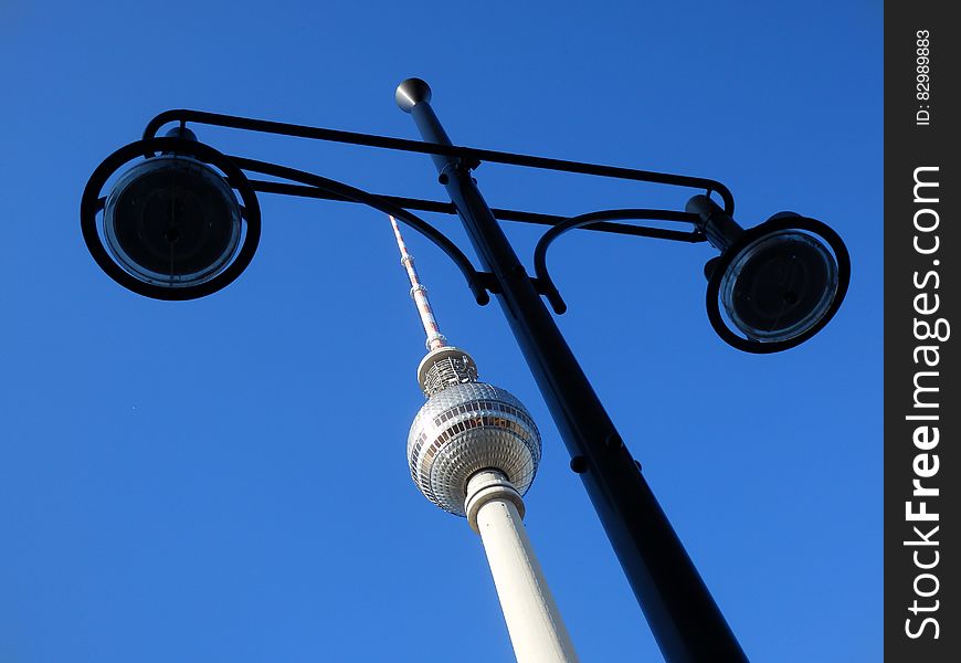 TV Tower on low Angle Photography