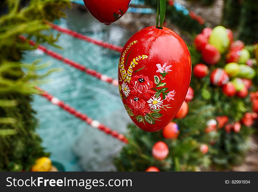 Red Fruits Decor