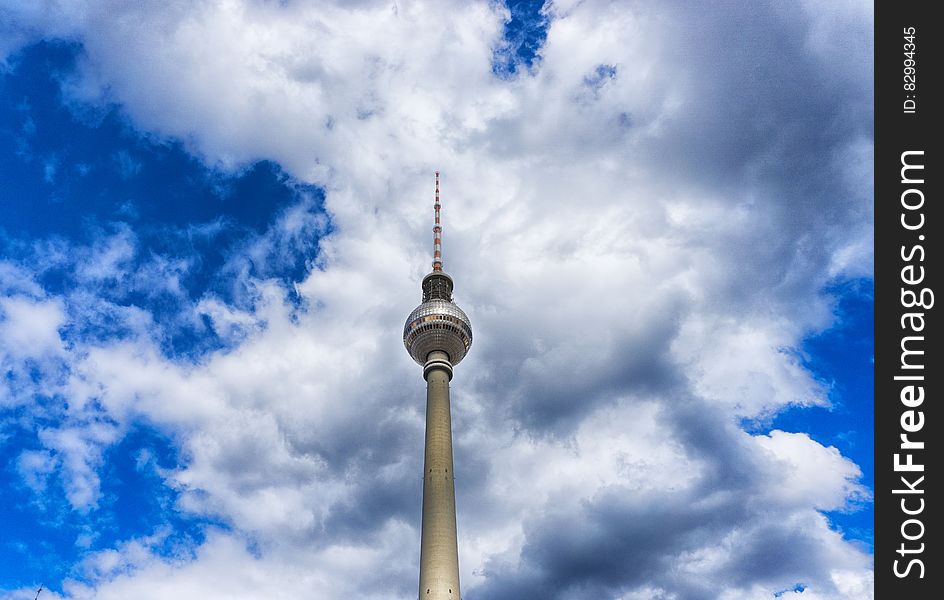 Needle Tower Above White Clouds during Daytime
