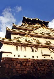 Osaka Castle Stock Image