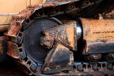 Bulldozer Tread Royalty Free Stock Photo Bulldozer Tread Royalty Free Stock Photo